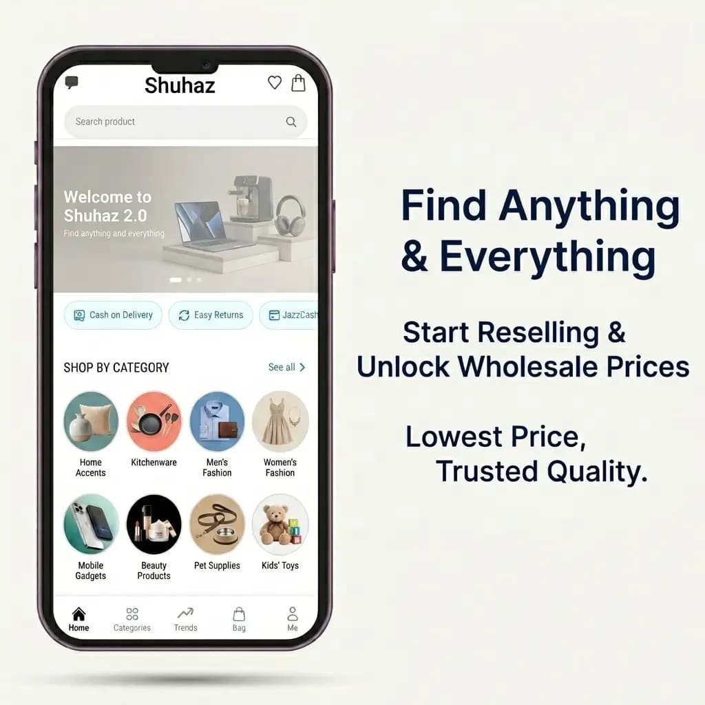 Shuhaz — Pakistan's favourite marketplace
