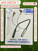 AM+ Plus Neck 1 Wireless Neckband Bluetooth With 3 Voice Changer Modes  - thumbnail 2