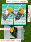 AM CC-05 2in1 Car Charger 45W Supported  - thumbnail 3