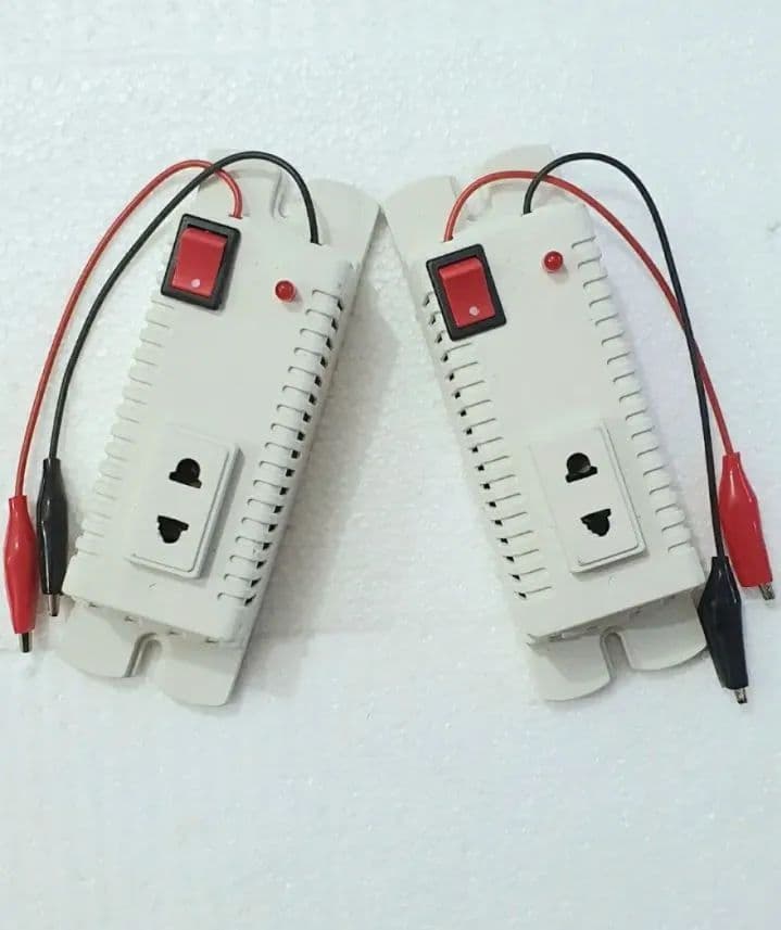 BA Electronics Chowk 12V to 220V | Mini UPS 30W Inverter For Any Wifi Device or Mobile Charging - image 1