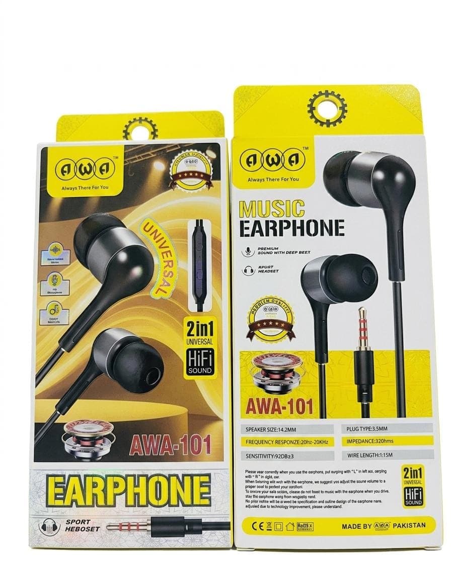 AWA 101 SPORTS EARPHONES  - image 1