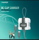 FASTER C2 DC Clip Charger Price In Pakistan | 2 USB Solar Charger | Type-C & Micro USB Integrated Cable  , 1 Year Warranty - thumbnail 3