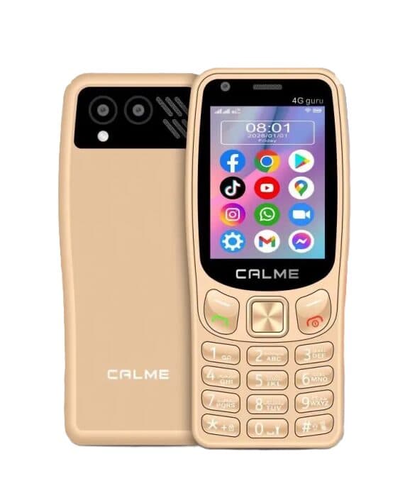 Calme 4G Guru Touch & Type Price In Pakistan | Calme 4G Guru Mobile | 2.4 Inch Touch & Type Display , 3200mAh Battery , Dual SIM 4G , PTA Approved & 1 Year Warranty – alternate view