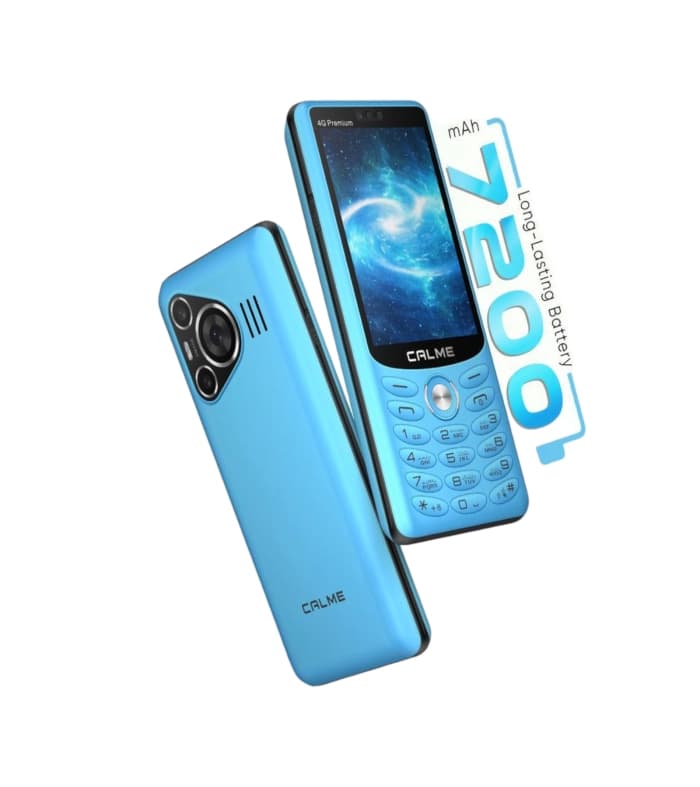 Calme 4G Premium Price In Pakistan | Calme 4G Premium Mobile | 3.5 Inch Touch Screen , 7200mAh Battery , Dual SIM 4G , Type-C Charging , PTA Approved & 1 Year Brand Warranty