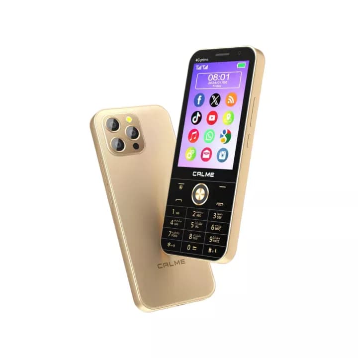 Calme 4G Prime Price In Pakistan | Calme 4G Prime | Calme Mobile , Face Unlock , Type C Charging Port , 3.5" Touch Screen , 2GB RAM 32GB ROM , 4000mAh Battery , Google Play Store , Google Maps , Type 4G LTE Wifi Bluetooth Hotspot Video Calling Box Pack 1 Year Warranty - image 1