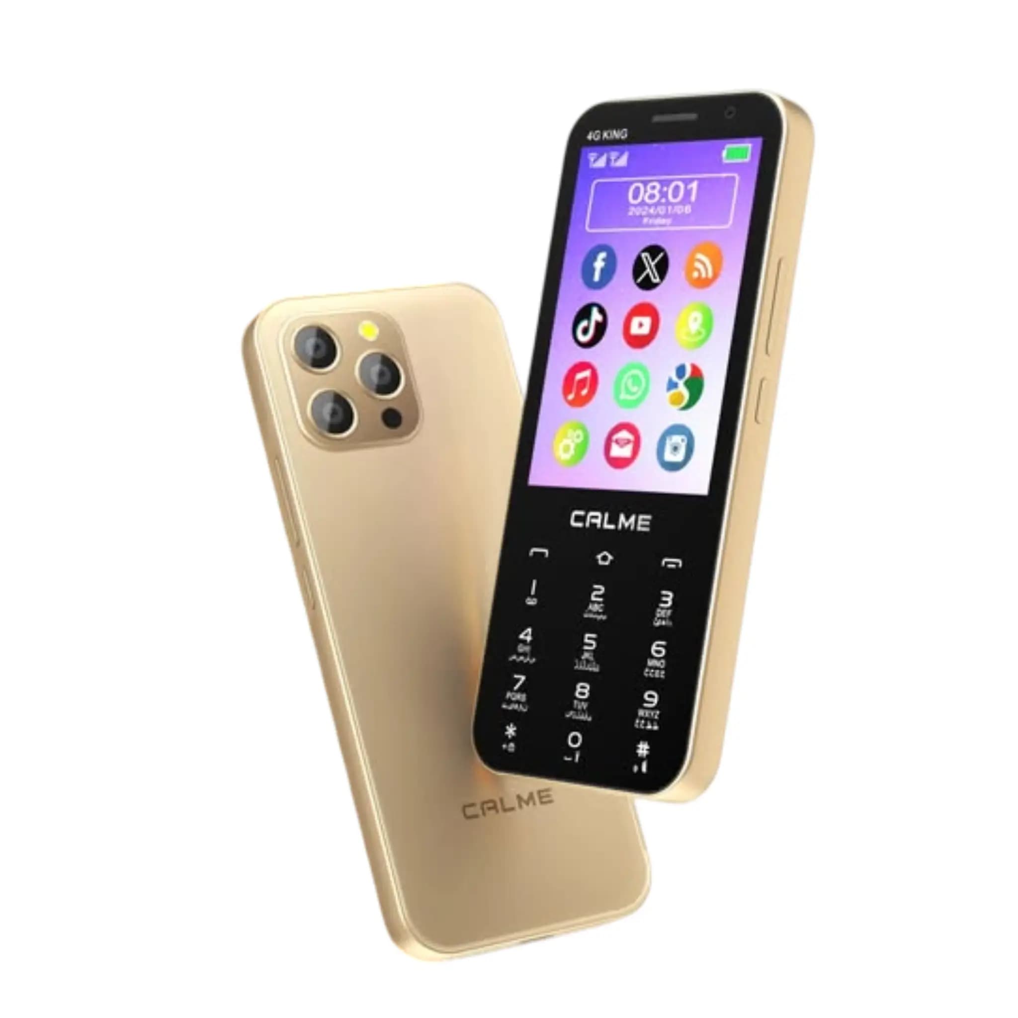 Calme 4G King | Calme 4G | Calme Mobile Price In Pakistan , 3.5-inch HD touchscreen 2GB RAM&16GB ROM, Face Unlock , Dual SIM 4G , Google Play Store , 4000mAh battery , Dual camera setup 