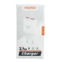 Faster Saver FAC-902 Fast Charger Price In Pakistan | Dual USB Fast Mobile Charger | , 2 USB Ports , 1 Year Warranty - thumbnail 3