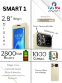 Faywa Smart 1 Price In Pakistan | Faywa Smart 1 Mobile | Camera Style Design , 2.8 Inch Display , Dual SIM , 2800mAh Battery , Triple , PTA Approved & 1 Year Brand Warranty - thumbnail 5