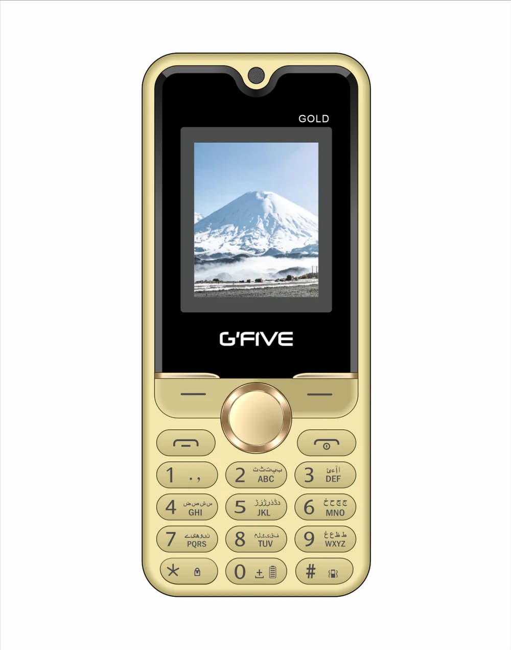 Gfive Gold New 2026 Price In Pakistan | Gfive Gold New 2026 Mobile | 1.8 Inch Display , 3000mAh Battery , Dual SIM , PTA Approved & 1 Year Brand Warranty