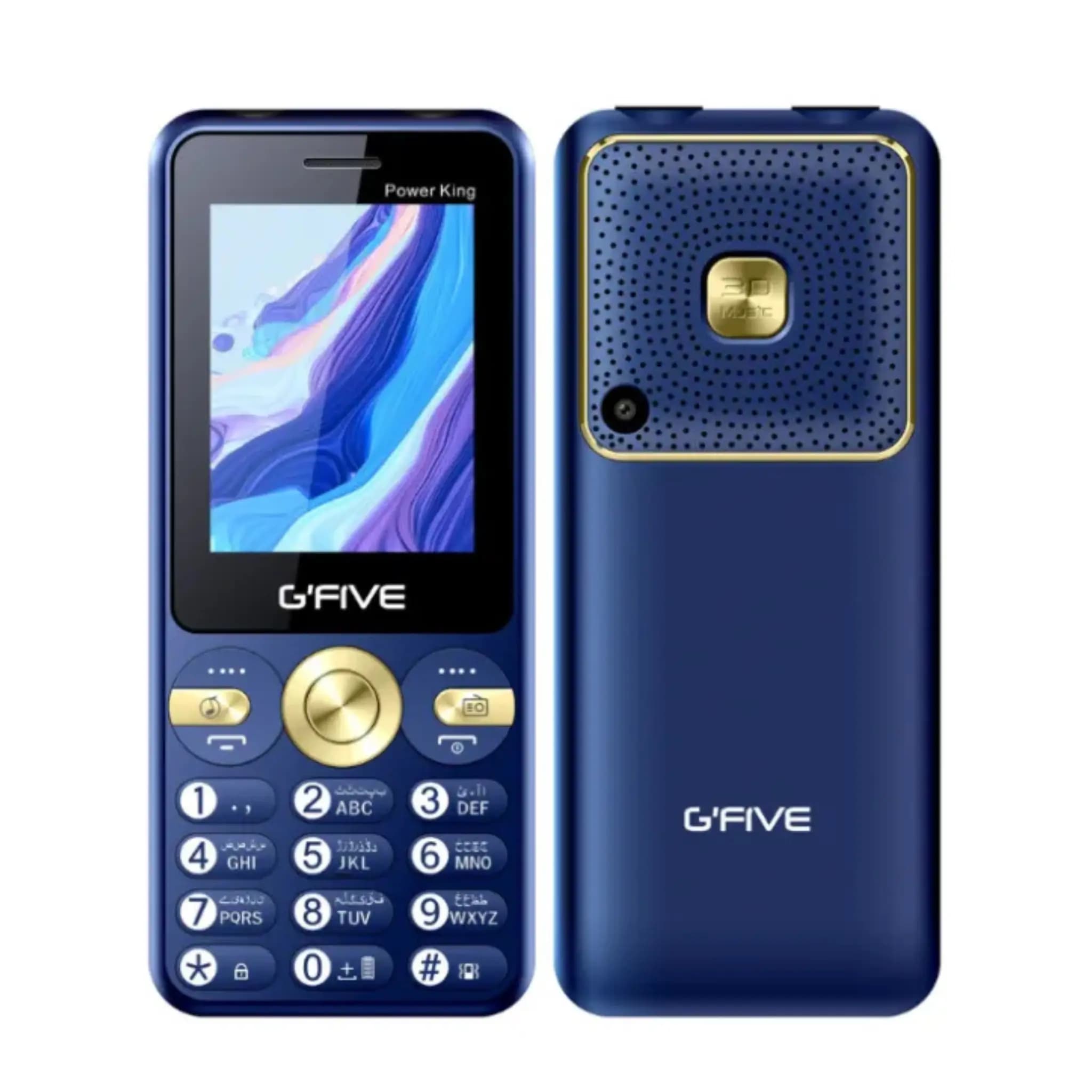 Gfive Power King | Gfive New Model | Gfive Mobile | Gfive Price In Pakistan , 2.4-inch Display , Stylish And Durable Build , 3500mAh Powerful Battery , Dual SIM , Wireless FM Radio , 1-Year Brand Warranty , 2 Big LED Torch Lights - image 1