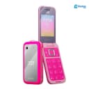HMD Barbie Flip Phone Price In Pakistan | HMD Barbie Flip Phone | 4G LTE Compatible , Dual SIM , Barbie Design , Clear Hard Shell Case , Protective Cover Included - thumbnail 1