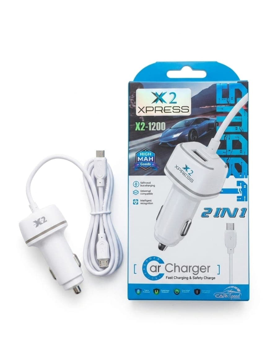 X2 Xpress X2-1200 2-in-1 Car Charger - image 1
