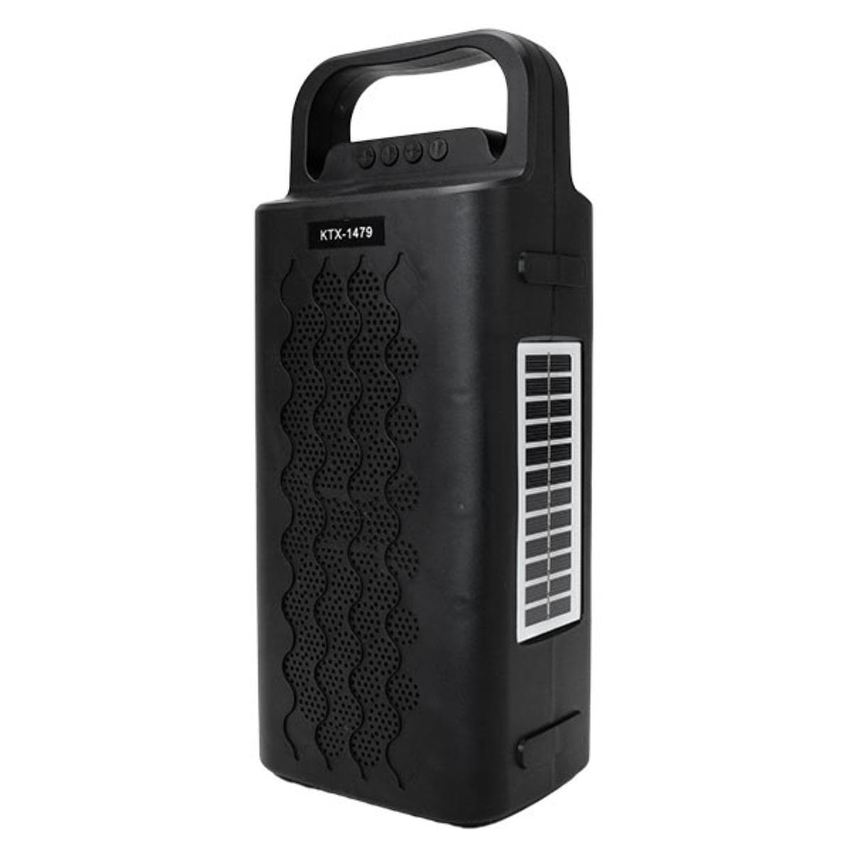KTX-1479 Wireless Solar Charging Speaker With Double Speakers And Lights – alternate view