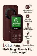 LvTel Hero Price In Pakistan | LvTel Hero Mobile | Big Speaker , 3000mAh Battery , Dual SIM , PTA Approved & 1 Year Brand Warranty - thumbnail 4