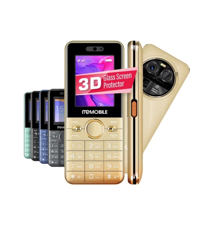Memobile Power King Price In Pakistan | Memobile Power King Mobile | 1.8 Inch Display , 3000mAh Battery , Dual SIM  , PTA Approved & 15 Months Brand Warranty