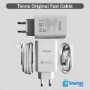 Original Tecno 30W Fast Charger Price in Pakistan 2026 | Tecno Fast Charger with Cable - thumbnail 4
