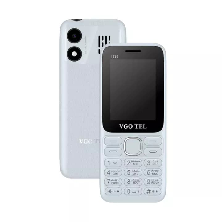 VGO TEL i510 Price In Pakistan | VGO TEL i510 Mobile | 2.4″ Big Screen , 2950mAh Big Battery , Dual SIM , Big Speaker , Wireless FM Radio , VGA Camera , Type-C Charging , Auto Call Recording , Magic Voice , Torch Light , 32GB Memory Card Support , PTA Approved & 1 Year Warranty - image 1