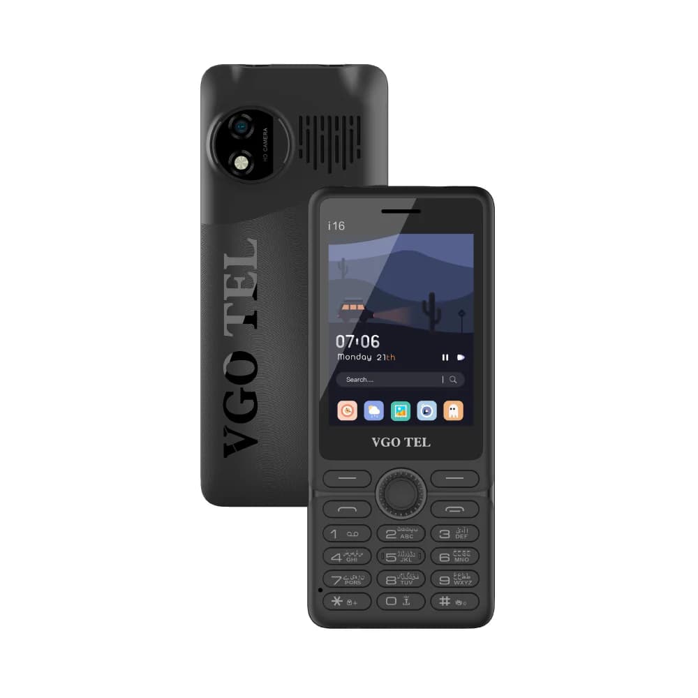 VGO TEL I16 Price In Pakistan | VGO TEL I16 Mobile | 2.8 Inch Display , Dual SIM , 3000mAh Battery , Big Stereo Speaker , PTA Approved & 1 Year Warranty – alternate view