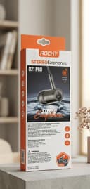 Rocky D21 PRO Stereo Earphones – Deep Bass Handsfree for Clear Sound - thumbnail 2