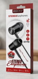 Rocky D21 PRO Stereo Earphones – Deep Bass Handsfree for Clear Sound - thumbnail 3
