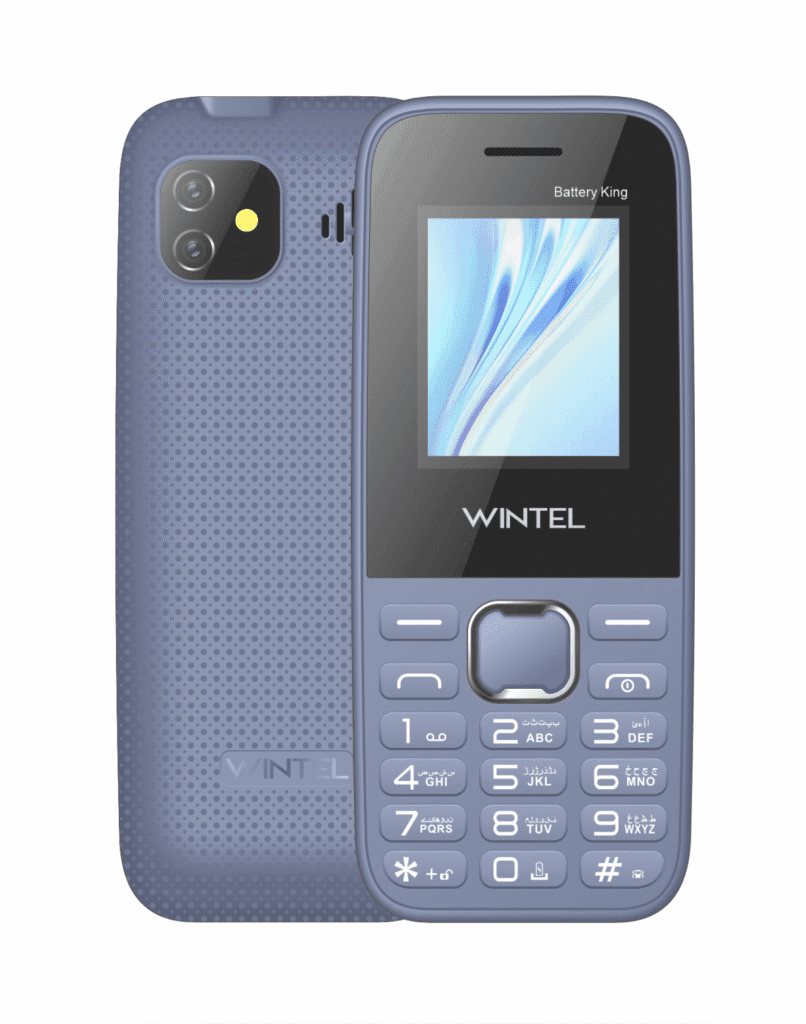 Wintel Battery King Price In Pakistan | Wintel Mobile | 1.77 Inch Display , 3500mAh Battery , Dual SIM , Type-C Charging , PTA Approved & 1 Year Warranty