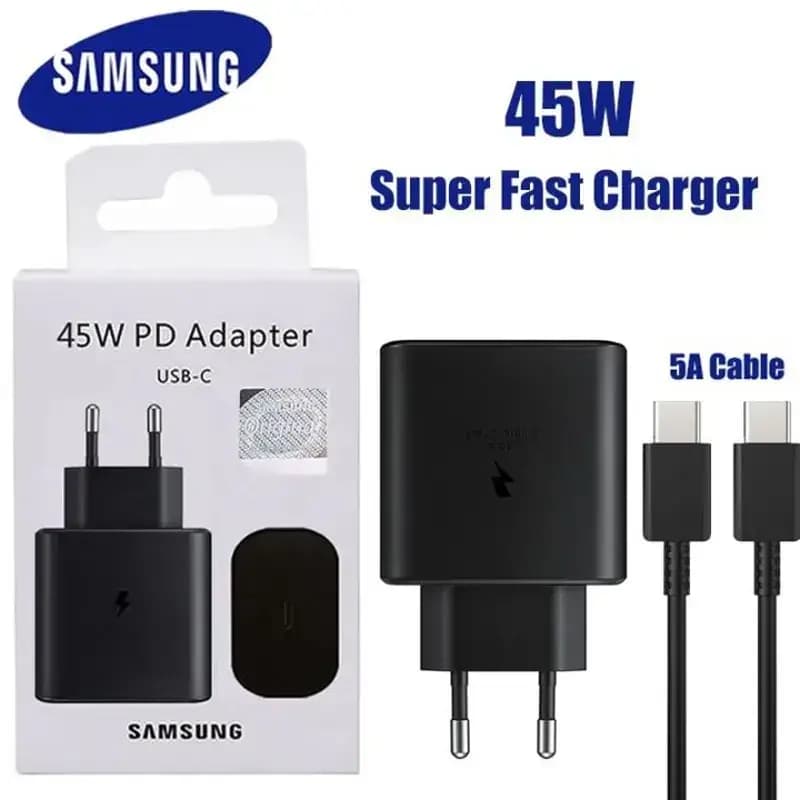 Samsung 45W Super Fast Charger (Generic Quality) | Samsung 45W Fast Adapter  - image 1