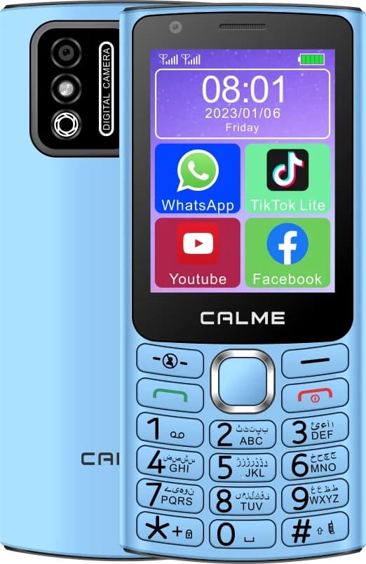 Calme 4G Hero Price In Pakistan | Calme 4G Hero Mobile | 2.8 Inch Touch Display ,  Dual 4G SIM , 3800mAh Battery ,  PTA Approved & 1 Year Warranty – alternate view