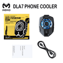 Phone Cooler For Gaming | Mobile Fan Cooler | Mobile Cooler Fan | Memo DLA7 - thumbnail 4