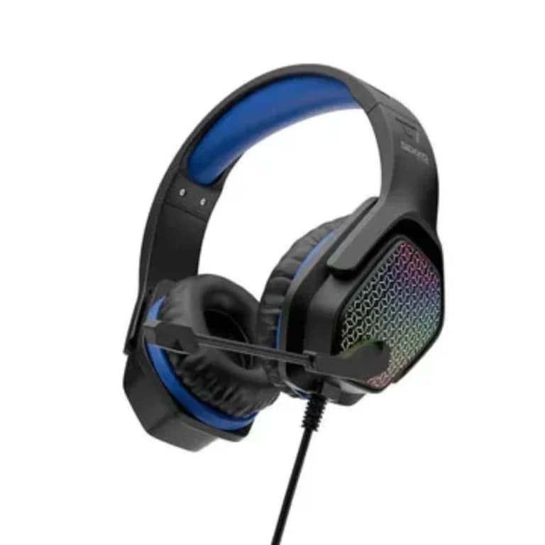 Faster BG-500 GEKKO Gaming Headphone Price In Pakistan | RGB LED Gaming Headset | Surround  – alternate view