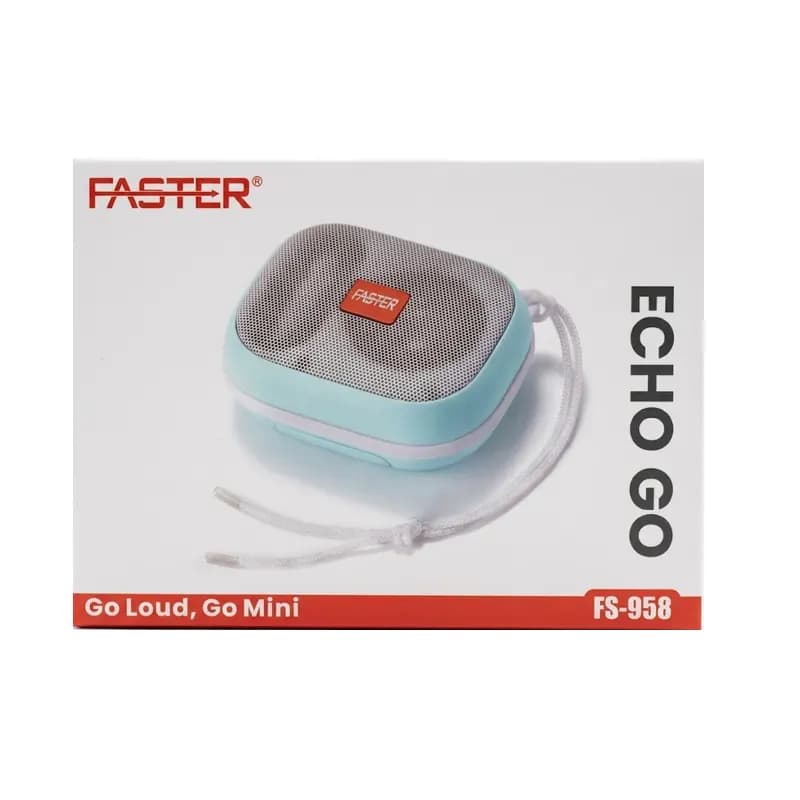 Faster Echo Go FS 958 Mini Speaker Price In Pakistan | 5W Bluetooth Speaker |TWS Pairing , 500mAh Battery – alternate view
