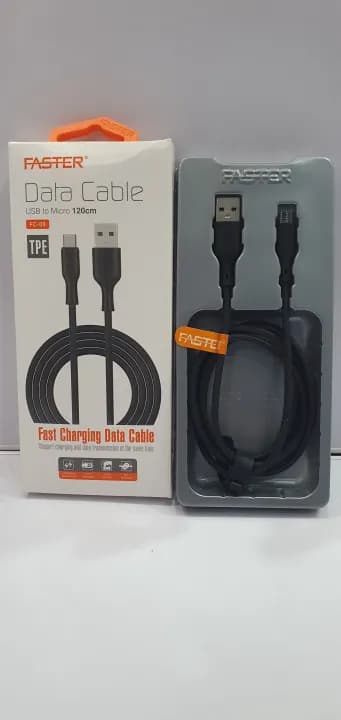 Faster FC-08 Fast Charging Micro USB Data Cable Price In Pakistan | 1.2m Charging Cable | Fast Data Transfer , 1 Year Warranty – alternate view