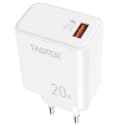 Faster FC-11QC 20W Fast Charger Price In Pakistan | Quick Charge 3.0 USB Wall Charger | 20W QC Fast Charging  , 1 Year Warranty - thumbnail 1
