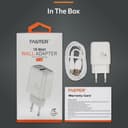 Faster FC-58 18W Fast Charger Price In Pakistan | Quick Charge 3.0 USB Wall Adapter | QC 3.0 , QC 2.0 & Huawei FCP Compatible , 18W Fast Charging  , 1 Year Warranty - thumbnail 3