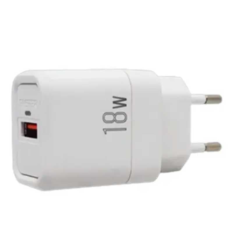 Faster FC-58 18W Fast Charger Price In Pakistan | Quick Charge 3.0 USB Wall Adapter | QC 3.0 , QC 2.0 & Huawei FCP Compatible , 18W Fast Charging  , 1 Year Warranty - image 1