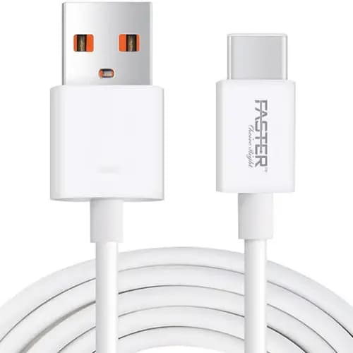 FASTER FC-TP3 USB Cable Price In Pakistan | 3 in 1 Multi Charging Cable | USB-A to Type-C  - image 1