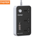 Faster FUS-640 Power Strip Extension Price In Pakistan | PD + QC 3.0 Multi USB Extension Board | , 1 Year Warranty - thumbnail 1