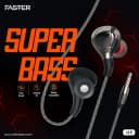 FASTER J15 Handsfree Price In Pakistan | Wired In-Ear Earphones | 10mm Drivers , 3.5mm Audio - thumbnail 1