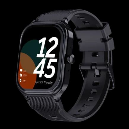 Faster NERV Watch 2 Smart Watch Price In Pakistan | 2.01” TFT Display Smart Watch | IP68 Waterproof  , Battery 290mAh  , 1 Year Warranty - image 1
