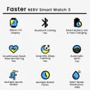 Faster NERV Watch 3 Smart Watch Price In Pakistan | 1.99” TFT Super Display | 290mAh Battery , 1 Year Warranty - thumbnail 4