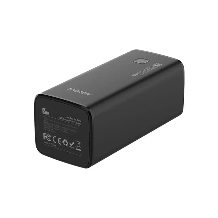Faster PF-65W Power Bank Price In Pakistan | 20000mAh PD Fast Charging Power Bank | 65W  – alternate view