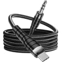 Faster M2 Type-C to 3.5mm Aux Cable Price In Pakistan | 1.5m Audio Converter Cable | HiFi Sound Quality - thumbnail 2