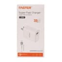 Faster V-33A 33W QC Fast Charger Price In Pakistan | Type-C Fast Charging Adapter | 33W Quick Charge Support  , 1 Year Warranty - thumbnail 1
