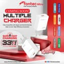 Fontec Nitro Adapter |  Fast Charging, PD and QC 4.0 Support, 25W Super, Advanced Temperature Protection - thumbnail 2