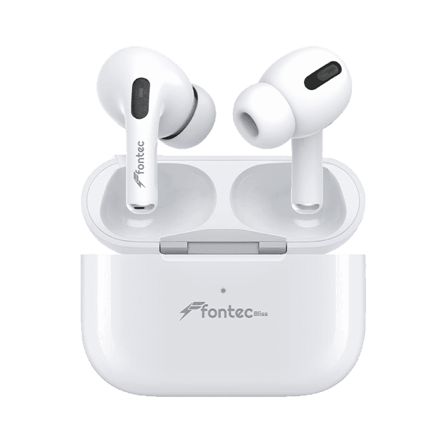 Fontec Bliss AirPods | Airpods | Earbuds, Active Noise Cancellation (ANC), Hi-Res HD Audio, Bluetooth 5.1, Built-In Mic - image 1