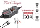 Fontec Power X DC Charger Price In Pakistan | Fontec 3.1A Fast Charger, 12–24V Vehicle Adapter - thumbnail 2