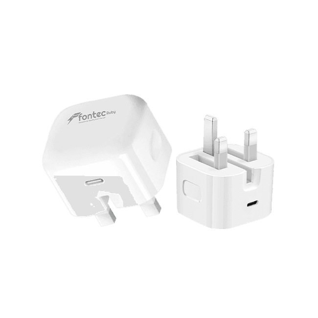 Fontec Ruby Adapter |Fast Charging, PD 20W, Auto-ID Technology, Smart Auto-Shut and Overcharge Protection - image 1
