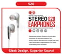 Fontec S20 Handsfree | 3.5mm Stereo Earphones | High-Performance In-Ear Headphones | Super Bass Acoustic Engine, Clean and Balanced Acoustic Sound, High-Fidelity Stereo Separation - thumbnail 3