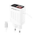 Fontec County Charger | Mobile Charger | Charger, 2.1A Fast Charging Adapter, Dual USB Ports with Auto-ID, Smart Fast Charger for Type-C & Micro USB, High-Performance Power Adapter - thumbnail 1