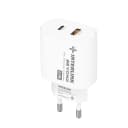 Interlink BEYOND 25W Fast Charger Price In Pakistan | 25W Power Delivery Charger | Dual Port USB-C - thumbnail 4