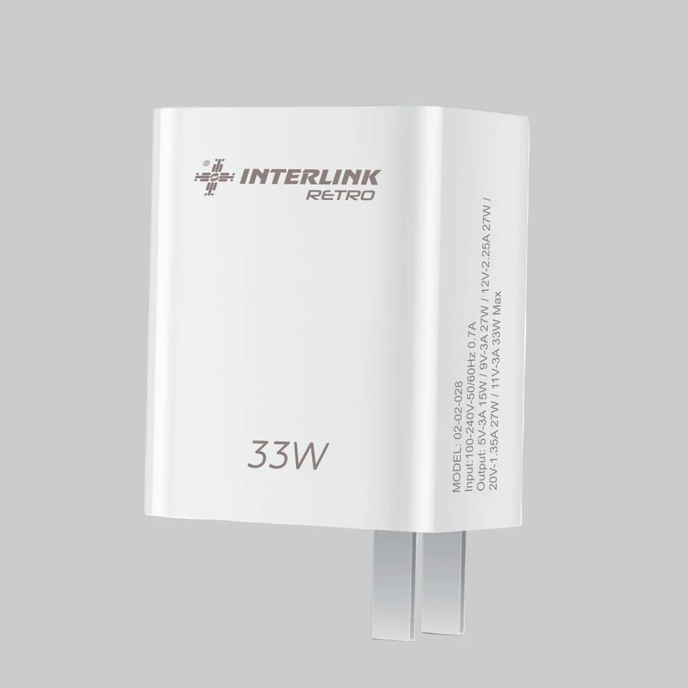 Retro 33W Fast Charger Price In Pakistan | 33W Quick Charge 3.0 Charger | OPPO , Xiaomi Redmi , Samsung , Vivo Compatible